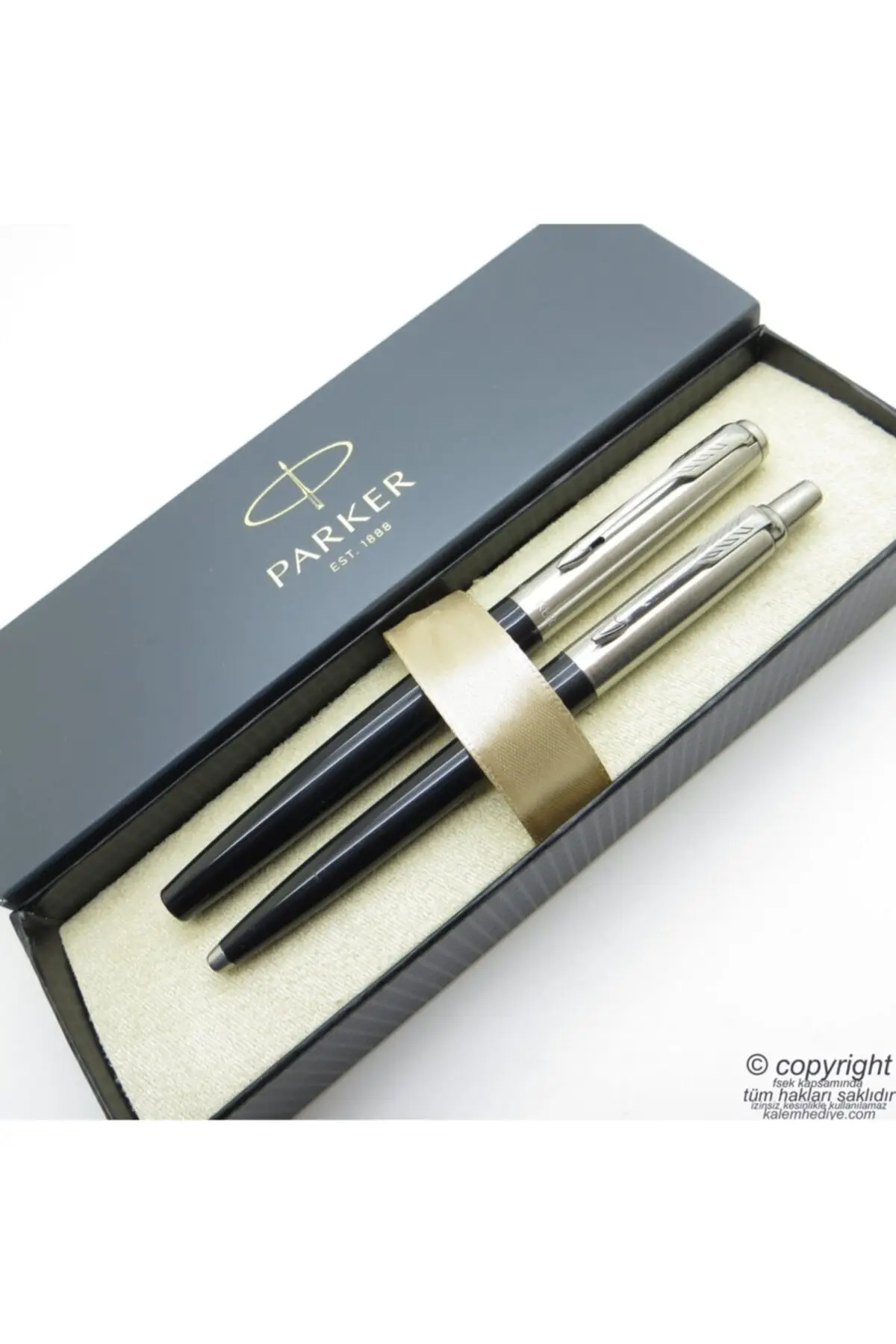 Jotter Original Black Roller Pen + Ballpoint Pen Set | Name Custom Pen | Gift Pen