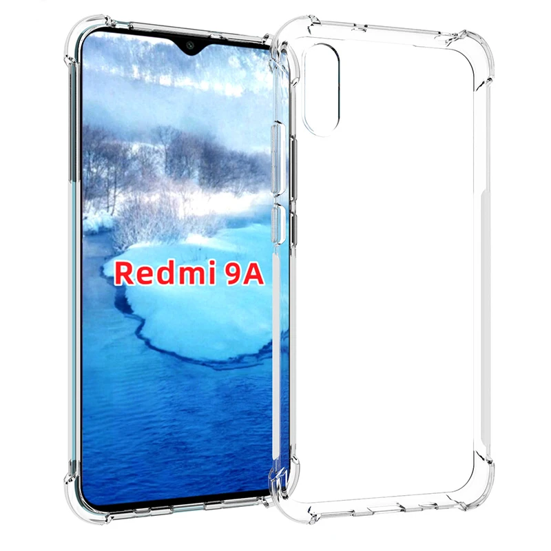 Redmi 9C Antiskid Silicon Soft Case For Xiaomi POCO M2 X2 F2 Pro Redmi 9A 9C NFC Soft Back Cover Case