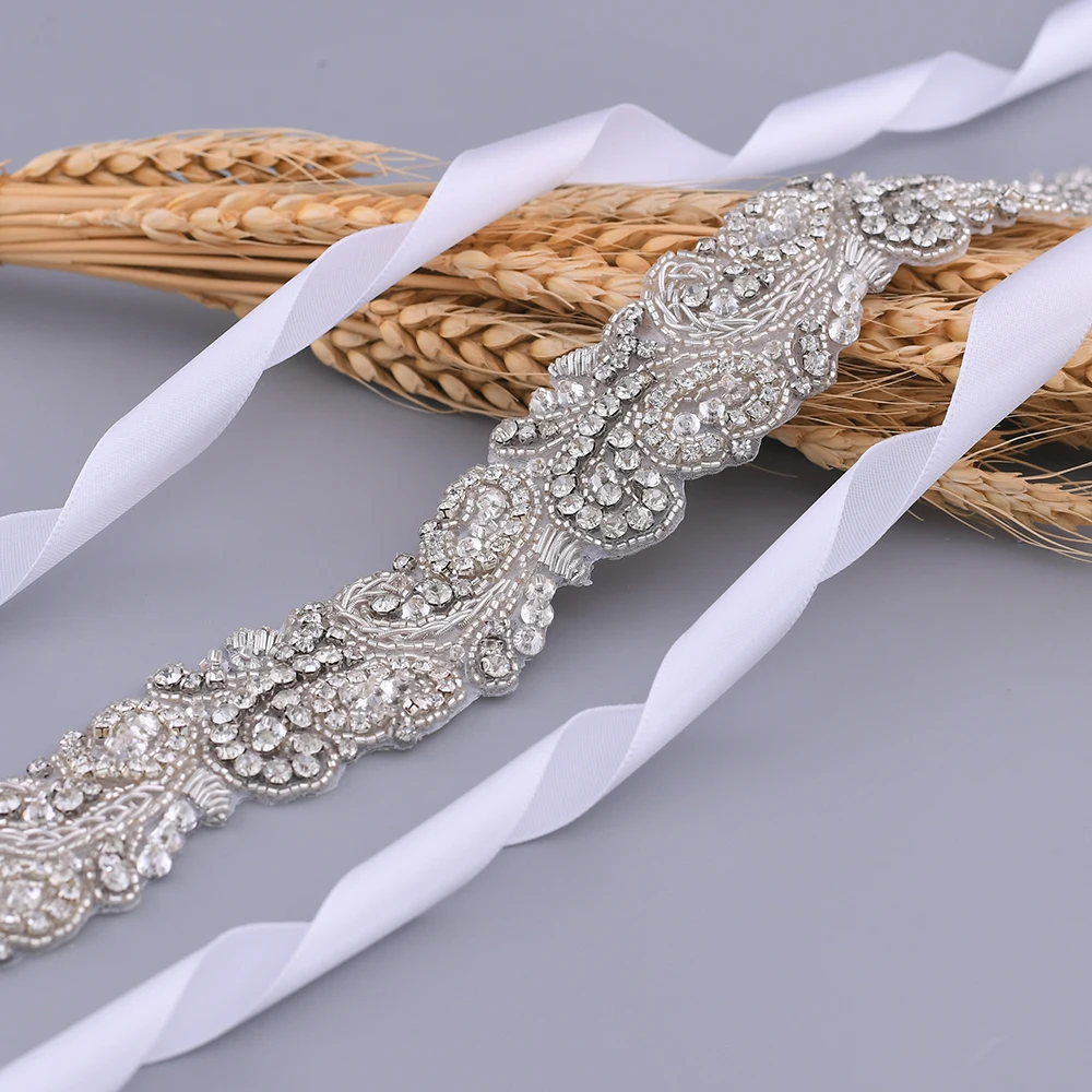 Indiase Zijde Riem Koninklijke Medaille Craft Wedding Riem Indian Bruids Riem Rhinestone Bridal Sash Indian Kant Trouwjurk Accessoires