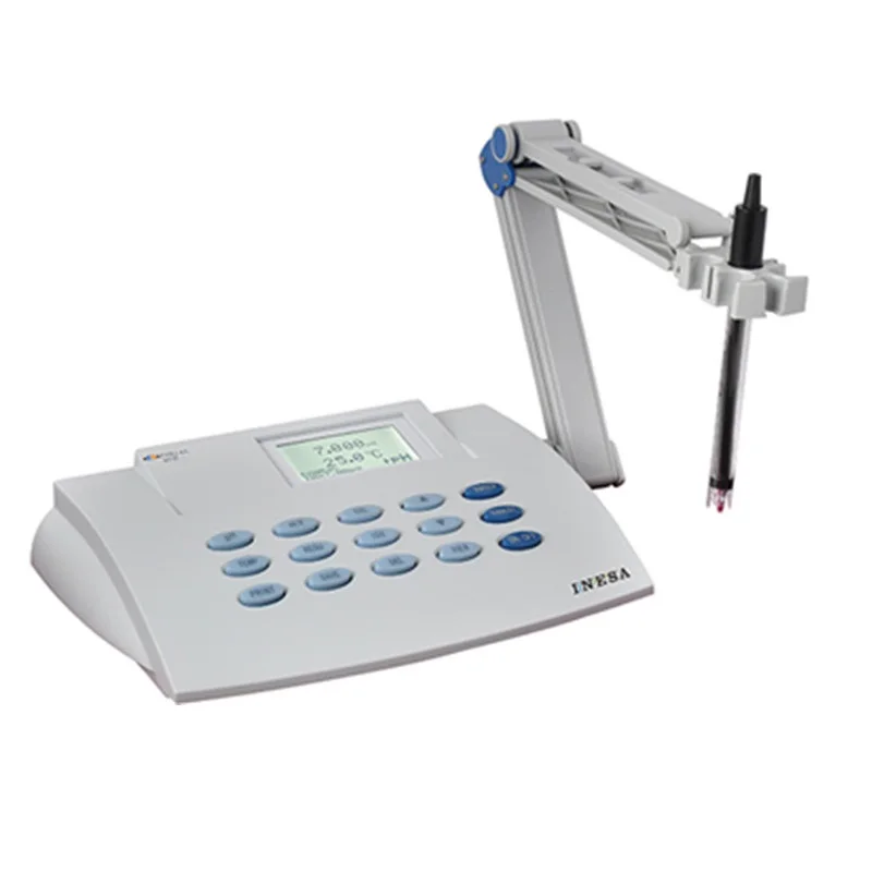 

Lab Benchtop pH Meter Tester Accuracy:+-0.002pH data function RS-232 data to PC or print