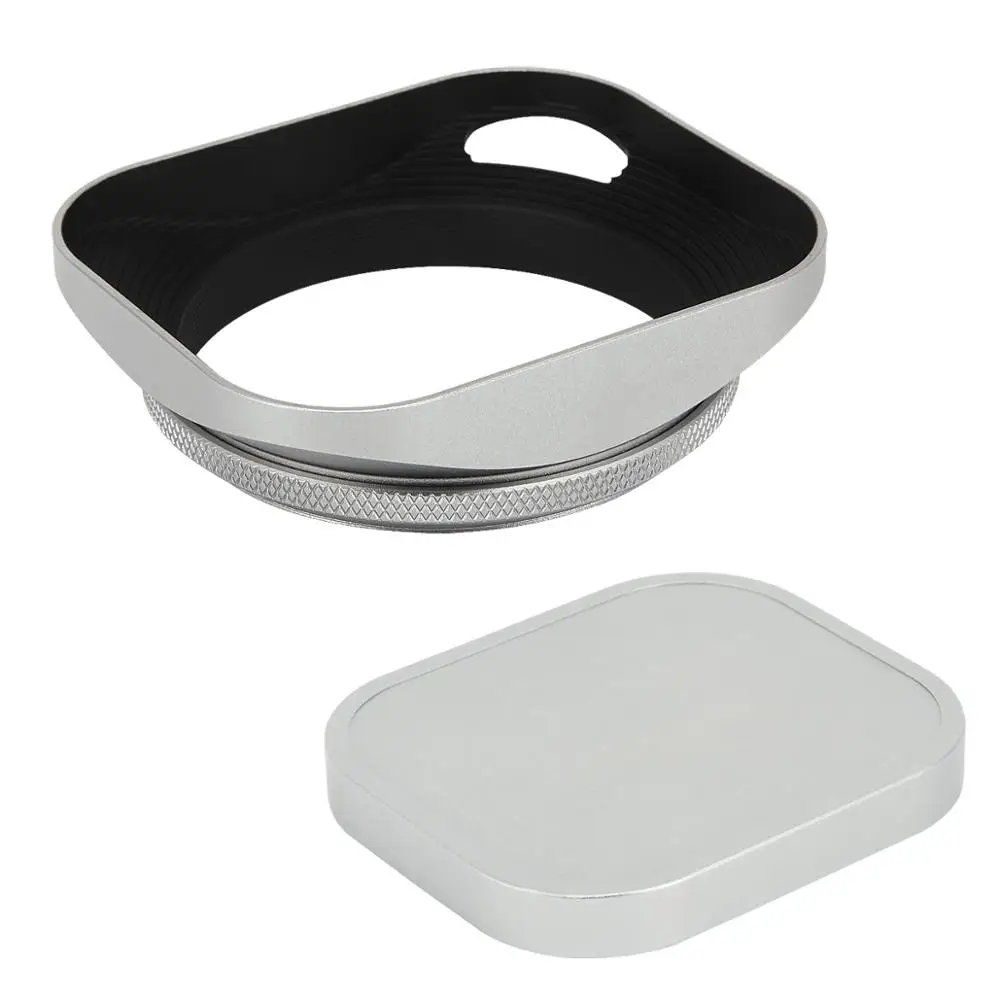 Haoge Metal Screw-in Lens Hood with Hollow Out Designed and Metal Cap are specially designed for the lens with 58mm filter size