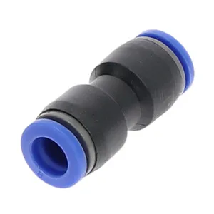 공압 피팅 튜브 커넥터 피팅 에어 퀵 워터 파이프 푸시 인 호스 퀵 커플링, 4mm, 6mm, 8mm, 10mm, 12mm, PU PY PK