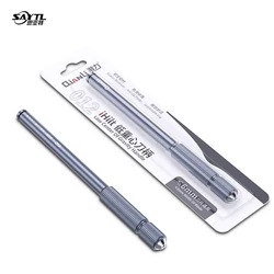 Qianli Ihilt Carving Metalen Scalpel Mes Gereedschap Kit Antislip Blades Houtbewerking Sculptuur Mobiele Telefoon Pcb Diy Reparatie Hand gereedschap