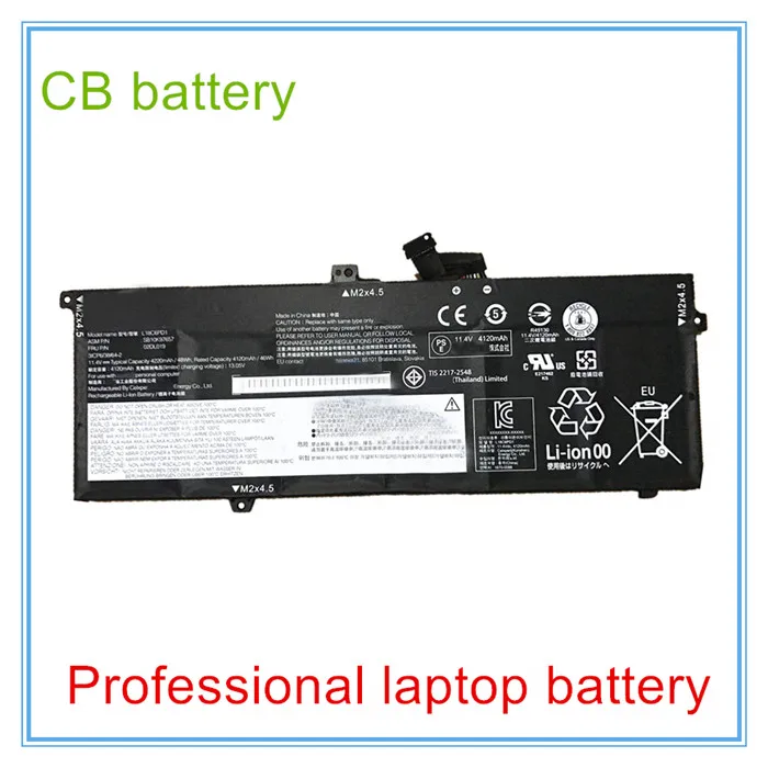 Original quality 11.1V 48Wh L18M6PD1 Battery 02DL017 L18C6PD1 L18L6PD1 for X390 02DL018 02DL019