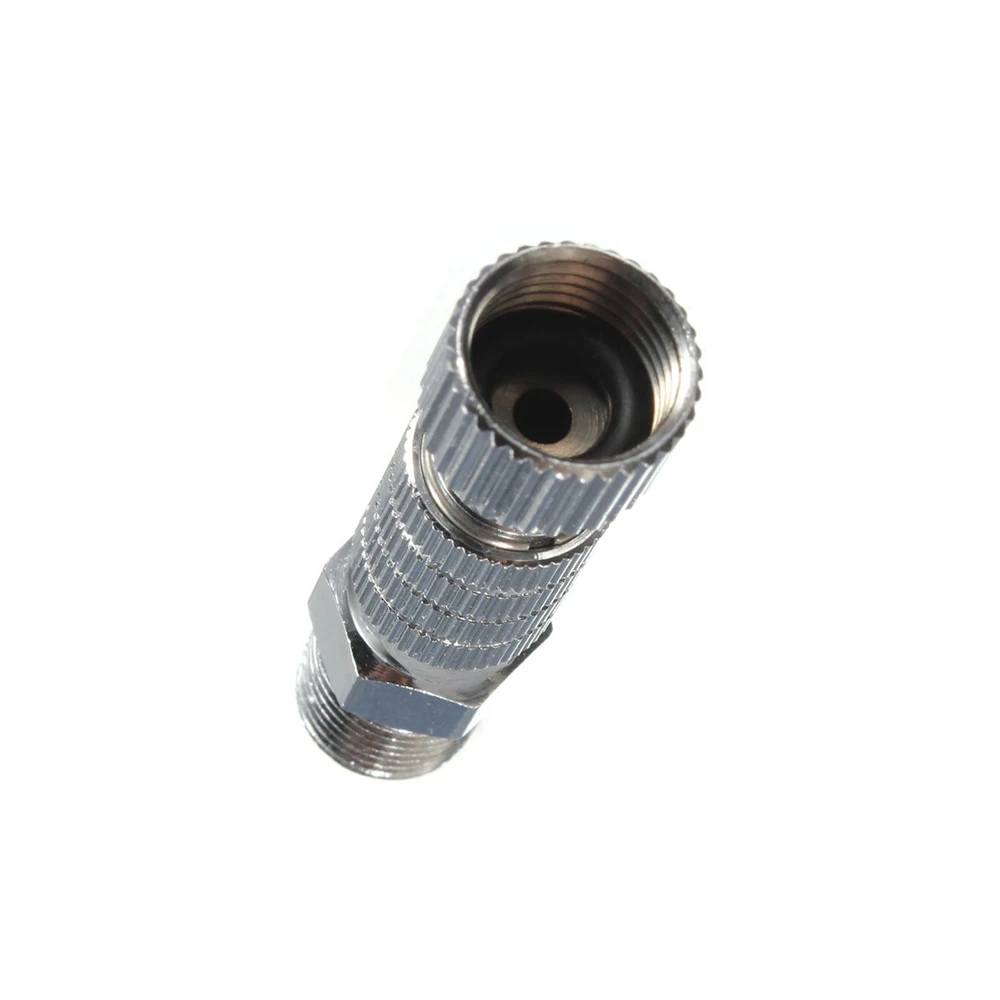 1 Pc 4cm Stainless Steel Airbrush Quick Release Adapter Coupling Connecter 1/8\