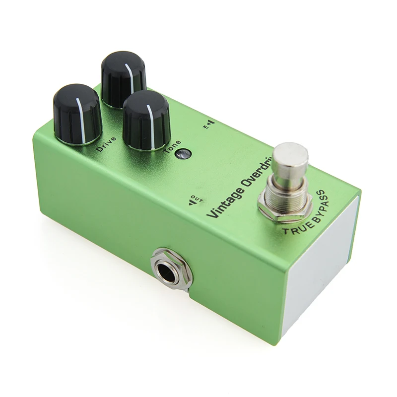 E-Gitarren-Pedal: Vintage Overdrive/US Dream/Classic Chorus/Vintage Phase/Tremolo/Analog Delay/Digital Delay/Ultimate Drive