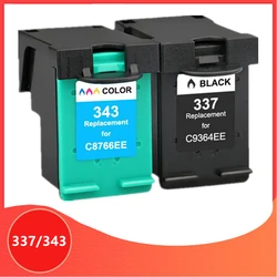 Compatible for HP 343 337 Ink Cartridge for HP337 for hp343 for HP Photosmart 2575 8050 C4180 D5160 Deskjet 6940 D4160