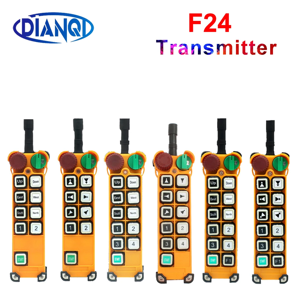 DIANQI industrial remote controller 1 transmitter switch only a remote control F24