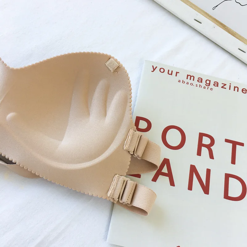 Summer Strapless Women Bras Back Bandage Design Sexy Chest Tops Wire Free Soft Breathable Brassiere Solid Invisible Bra S1260