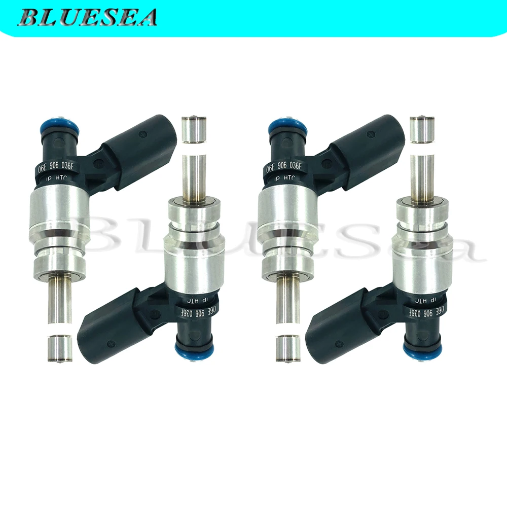 4PC Injector 06E906036F 06E906036AF For Audi 2008-2012 A4 A5 A6 Q5 3.2L