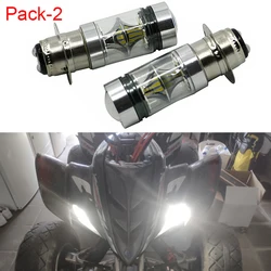 Lâmpadas LED Head para Yamaha, Lâmpadas Super Brancas, Head Light, Grizzly 660, 400, 450, 350, 125, YFZ350, YFZ450, Raptor 350, 700, 100W, 2Pcs