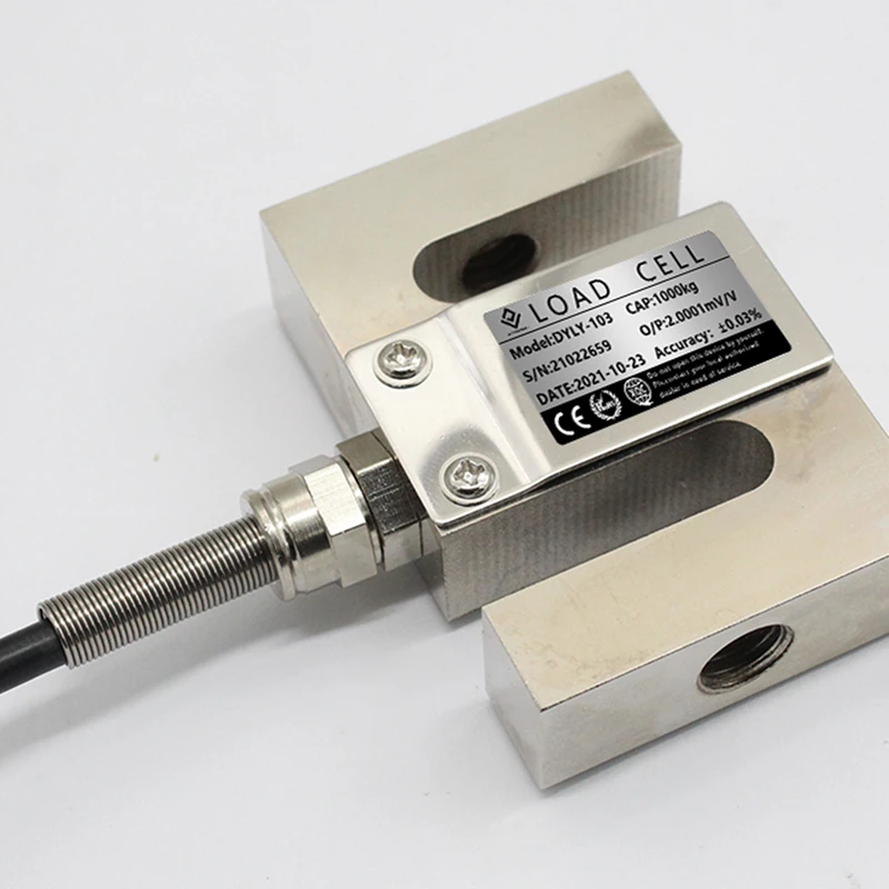 DYLY-103 Pressure Pull Force Stype Load Cell Sensor Weighing Transducer Stress Tension Measuring Test components 5KG 100KG 1T 5T