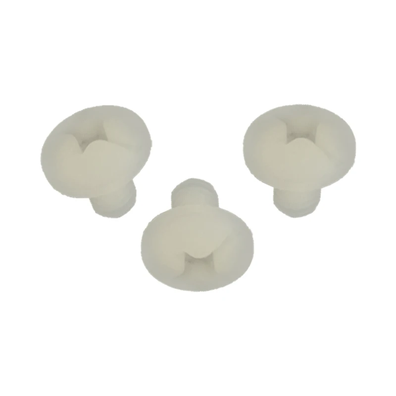 10 Pcs Nylon Screws Plastic Round Cross Head Screws Inch 5/16×L12MM RC Accessory
