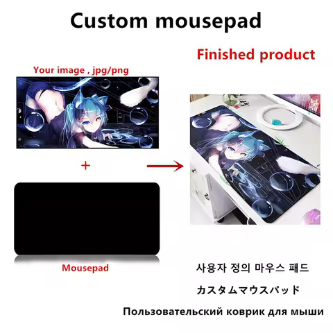 Personal Large DIY Custom Mouse pad gaming Anime mousepad 900x400 1000x500 1200x600 4mm 3mm game mat for World of Warcraft csgo