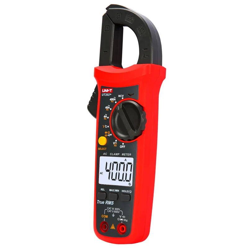 UNI-T UT202 + المشبك المتعدد 400A الرقمية المشبك متر صحيح RMS عالية الدقة المشبك Multimete