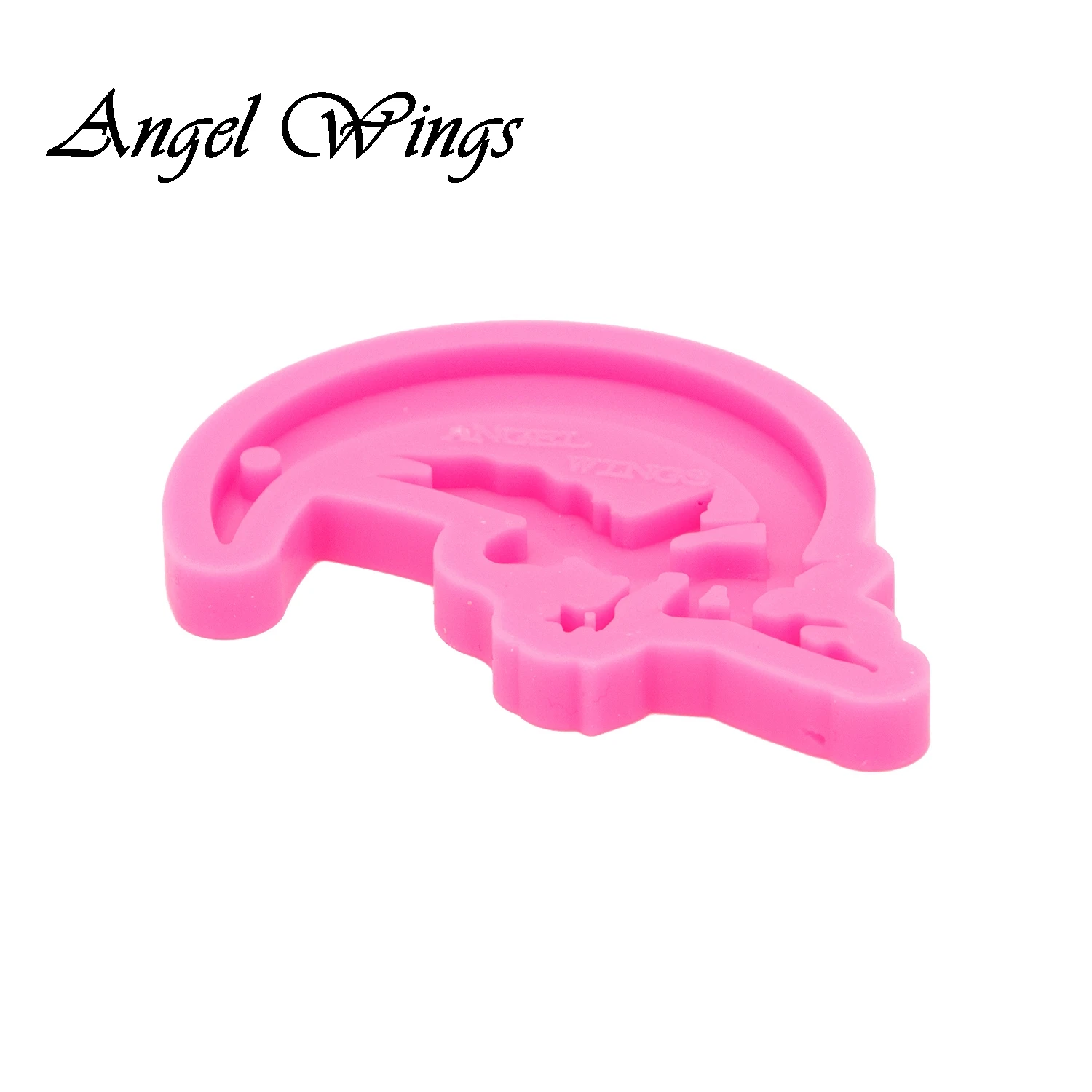 Fairy Keychains Silicone Molds DIY MOONTINK Necklace Jewelry Shiny Epoxy Resin Mould DY0514
