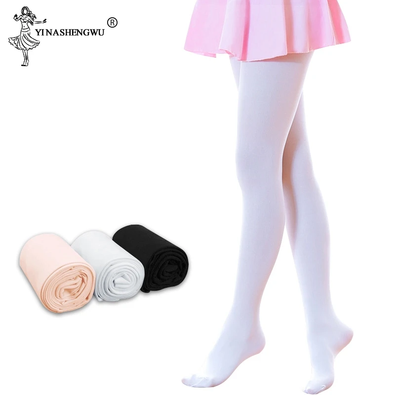 Children Girls Ballet Dance Tights Kid Adult Nylon Leggings Gymnastics Professional Dance Ballet Pantyhose 80D 90D Soft Tights