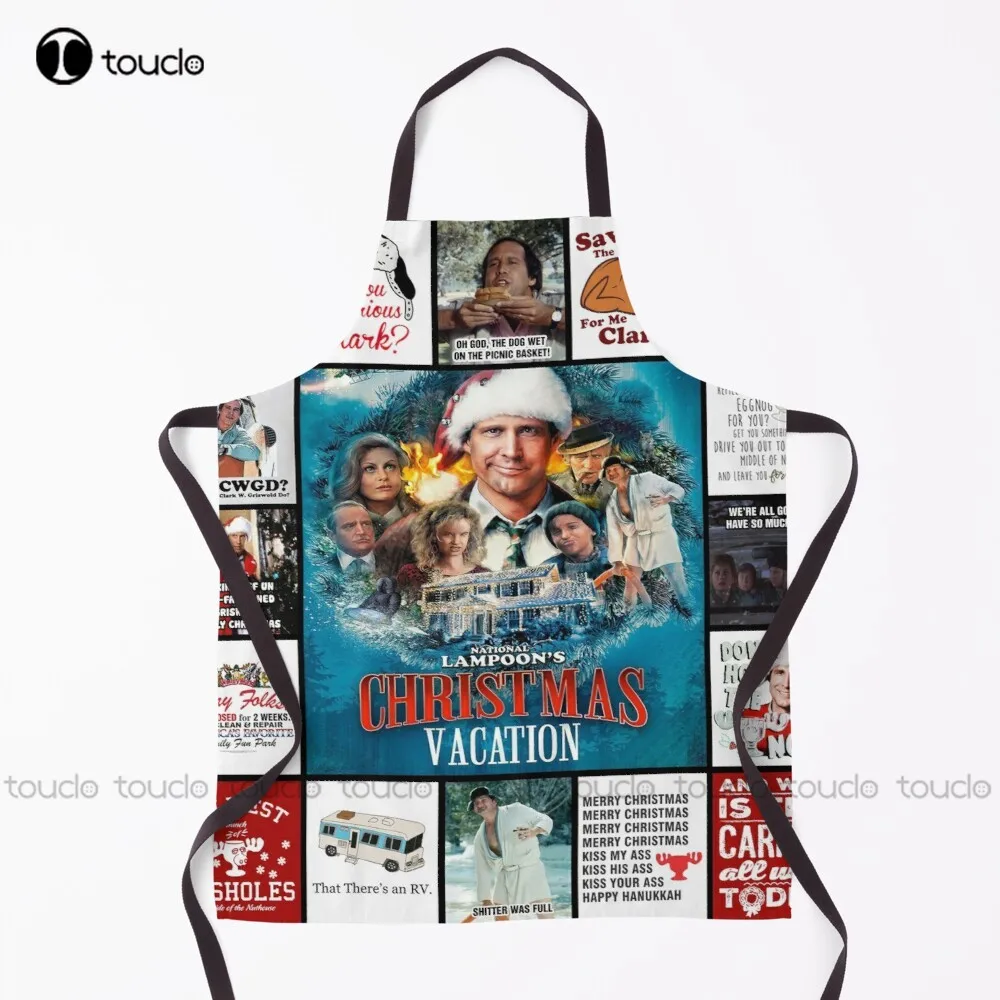 New National Lampoon Christmas Vacation Apron Cooking Aprons For Women Unisex