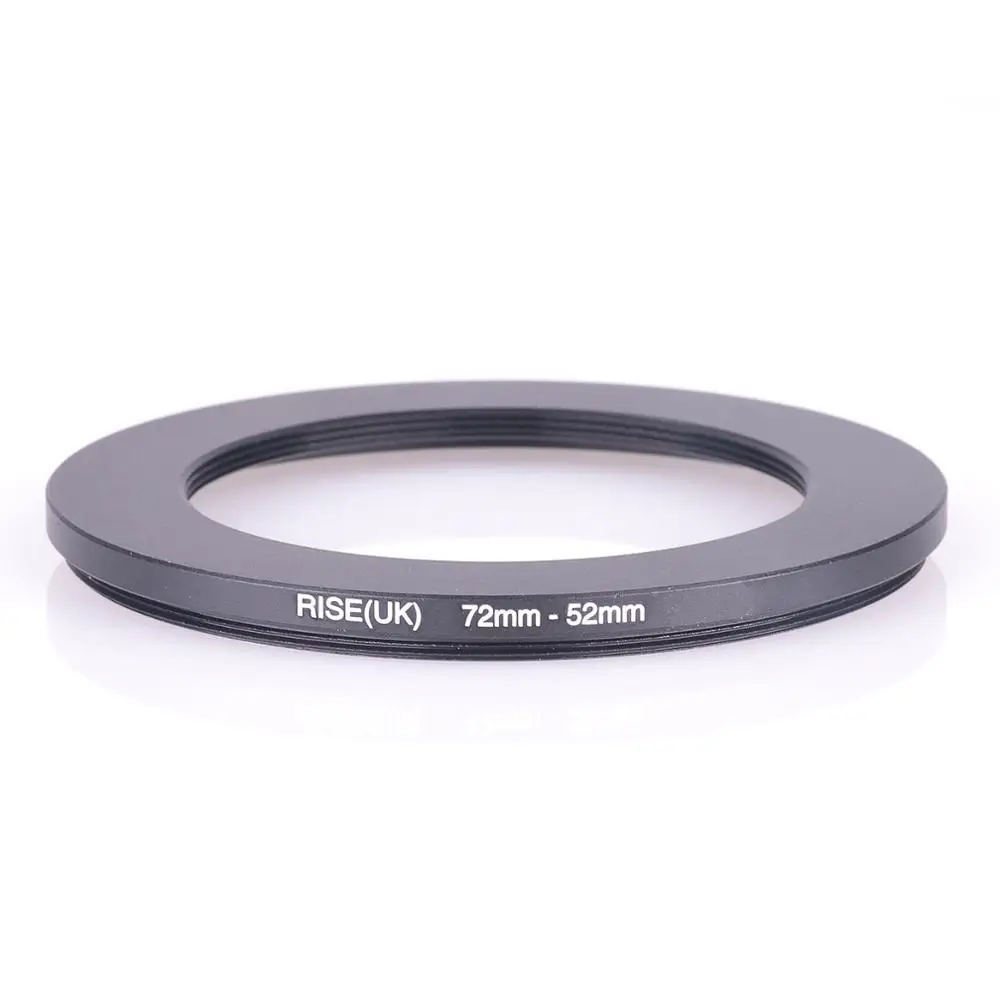 RISE(UK) 72mm-52mm 72-52 mm 72 to 52 Step down Filter Ring Adapter