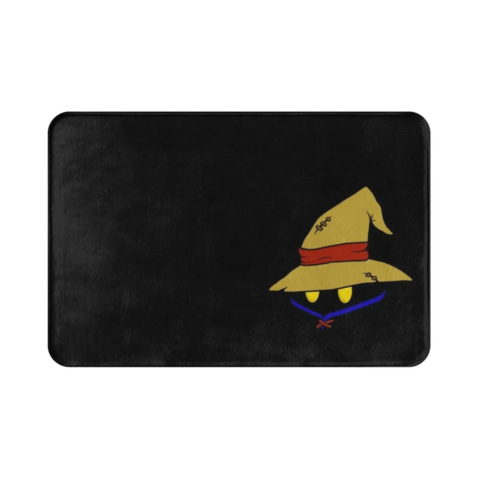 Black Mage Carpet Mat Rug Cushion Soft Non-Slip Black Mage Vivi Final Fantasy Ix Vii Viii Iii Ii Iv V Vi Xi Xii Xiii 1 2 3