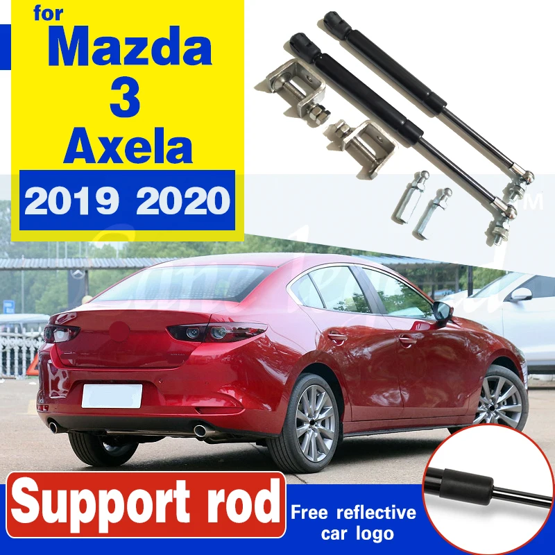 

2pcs Car Tailgate Trunk Boot Gas Spring Strut Support Lift For Mazda3 Mazda 3 Axela 2019 2020 BP Rear Door Trunk Spring Gas