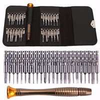 25 in 1 Precision Torx Screwdriver Cell Phone Wallet Repair Tool Kit for Mobile Phone Cellphone Electronics PC