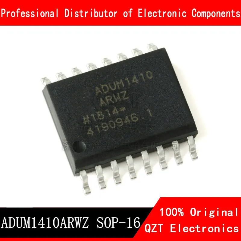 10 шт./лот ADUM1410ARWZ ADUM1410BRWZ ADUM1410 SOP-16 SMD LCD плазменный силовой чип, новинка, оригинальная фотография