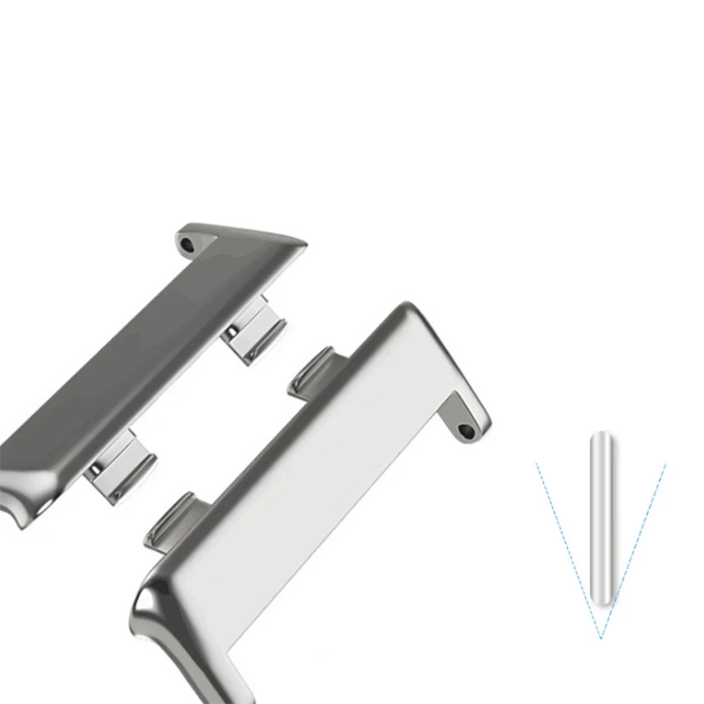 2 قطعة موصل معدني ل ممن لهم ووتش 2 46 مللي متر 42 مللي متر ساعة ذكية موصل محول ل ممن لهم ووتش 41 مللي متر سوار إكسسوارات