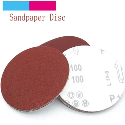 20pcs 5 inch 125mm Round Self Adhesive Sandpaper Disk Sand Sheets Grit 80-1000 Sanding Disc for Sander Grits Abrasive Tools