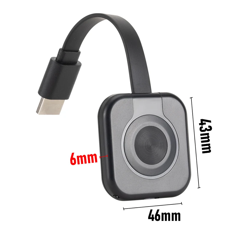 DISOUR الهاتف المحمول العارض واي فاي لاسلكي Hdmi متوافق العارض نفس الشاشة جهاز ل Ios أندرويد نقل المحمولة