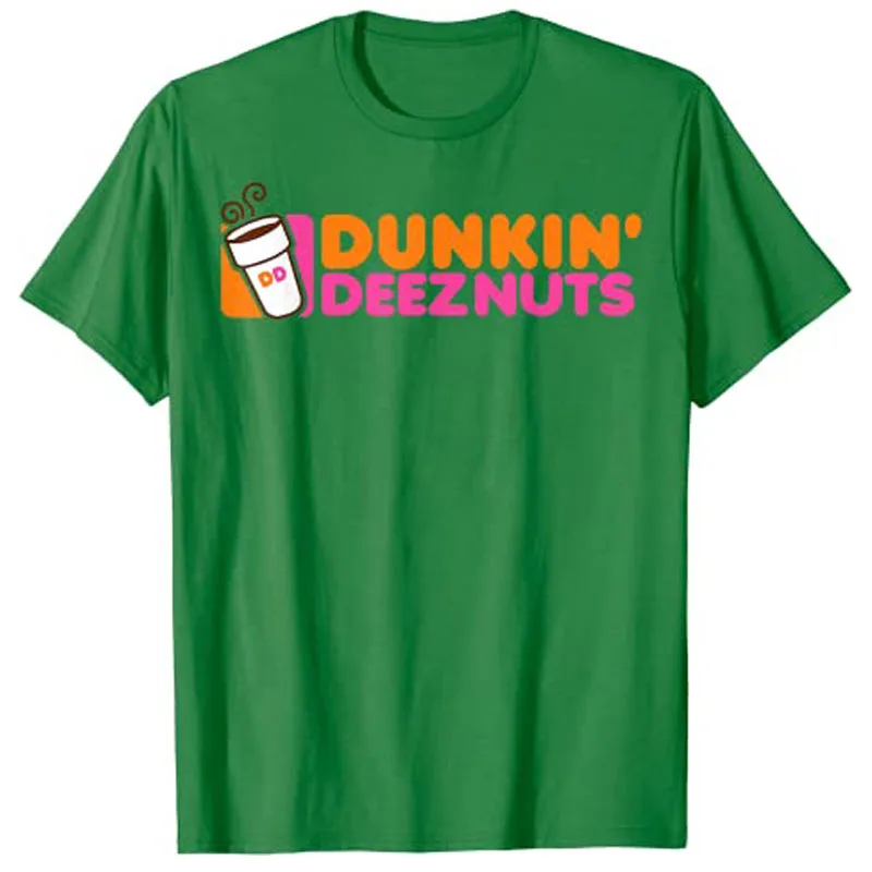 Dunkin' Deez Muttern-Dunkin Deeznuts T-Shirt Ästhetischen Kleidung Graphic Tee Shirts Tops – Detail 7
