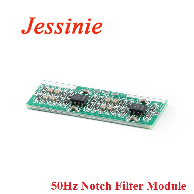 50Hz Notch Filter High Q Value Notch Filter Module Signal Conditioning Frequency Signal Filtering