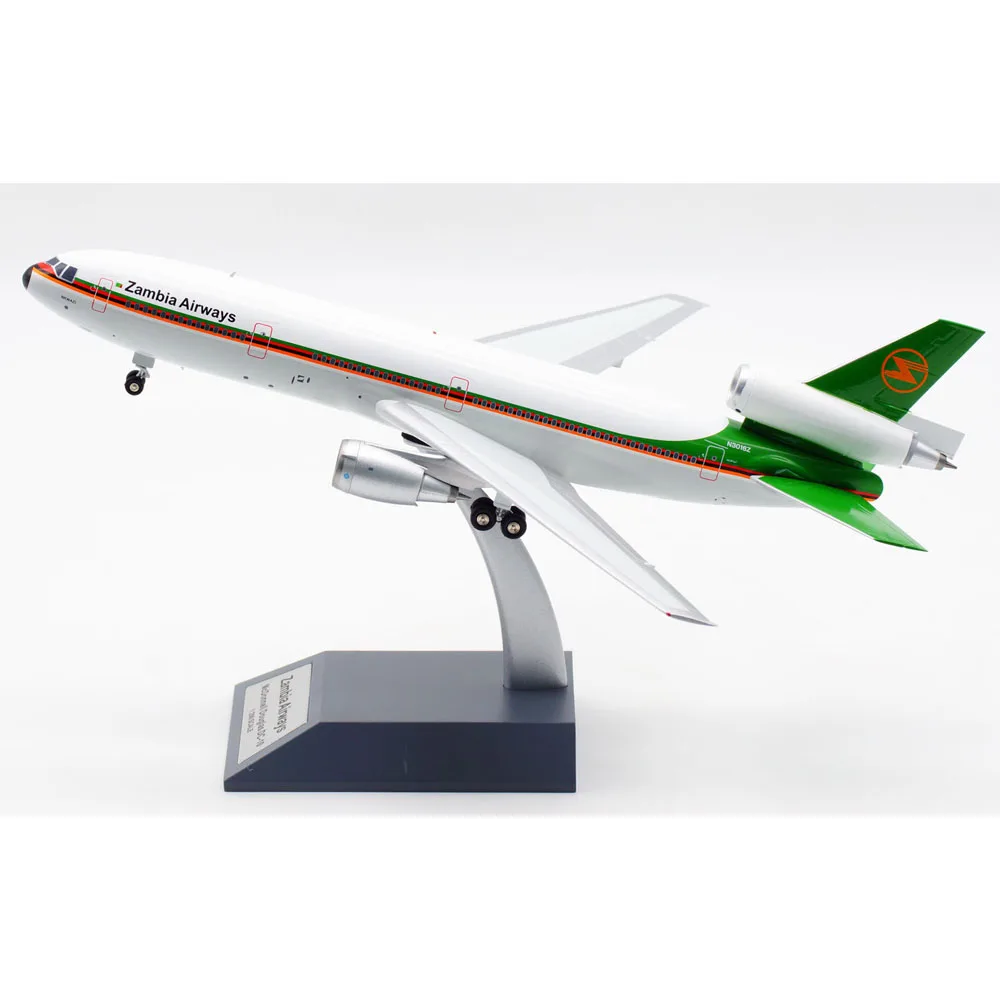 1:200 Alloy Collectible Plane Gift INFLIGHT IFDC10Q31220 Zambia Airways McDonnell Douglas DC-10-30 Diecast Aircraft Model N3016Z