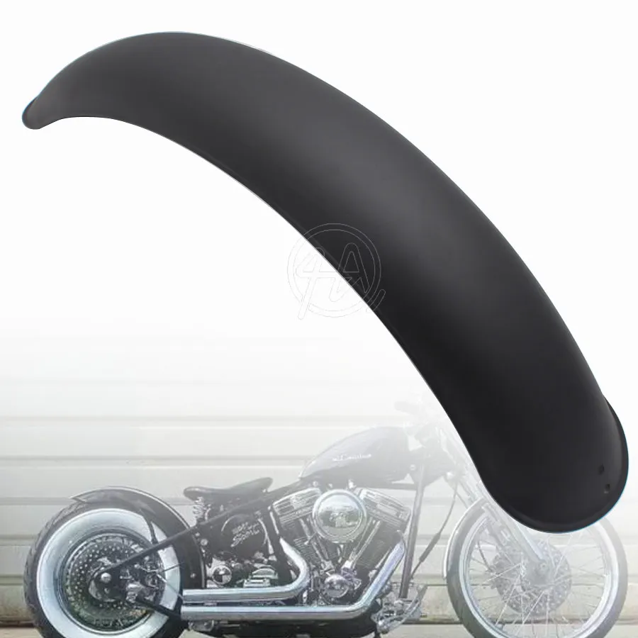 

1pcs Motorcycle Old School Retro Rear Matte Black Metal Fender Mudguard Cover Protector Universal for Harley Bobber Cafe Racer