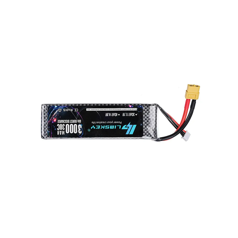 Batería Lipo 3S 11,1 v 3000mAh 30C, batería recargable XT60/T/JST para coche, avión, helicóptero, 11,1 v