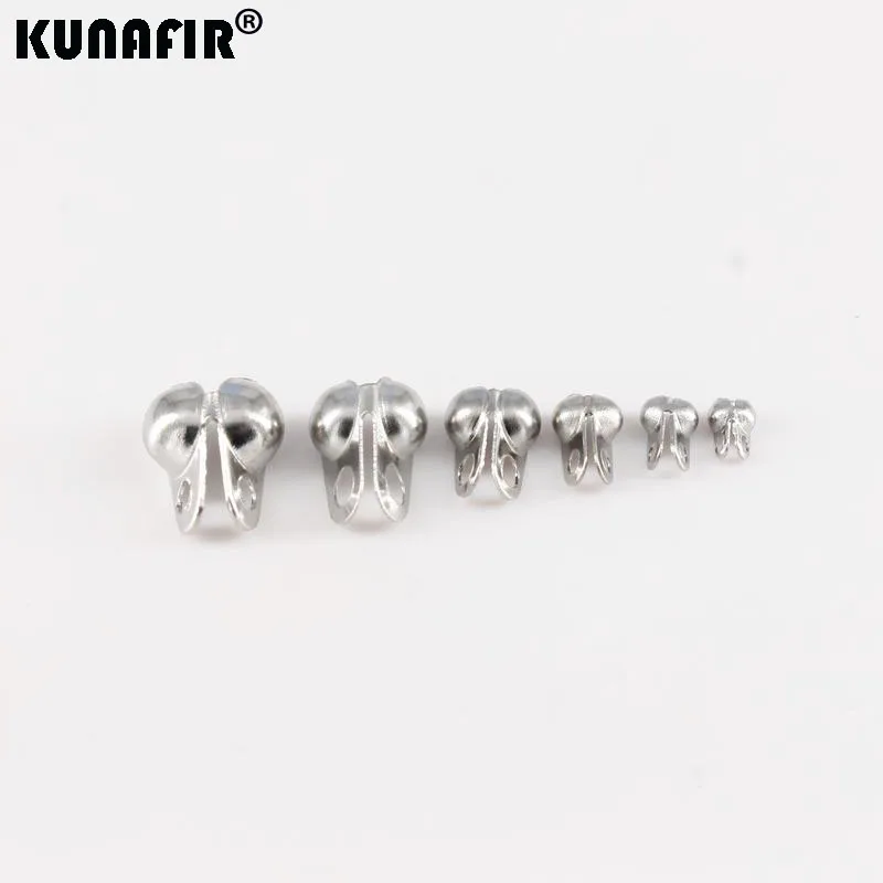 stainless steel butterfly clasp ball chain hook adapter beads necklace connector accessories jewelry DIY parts