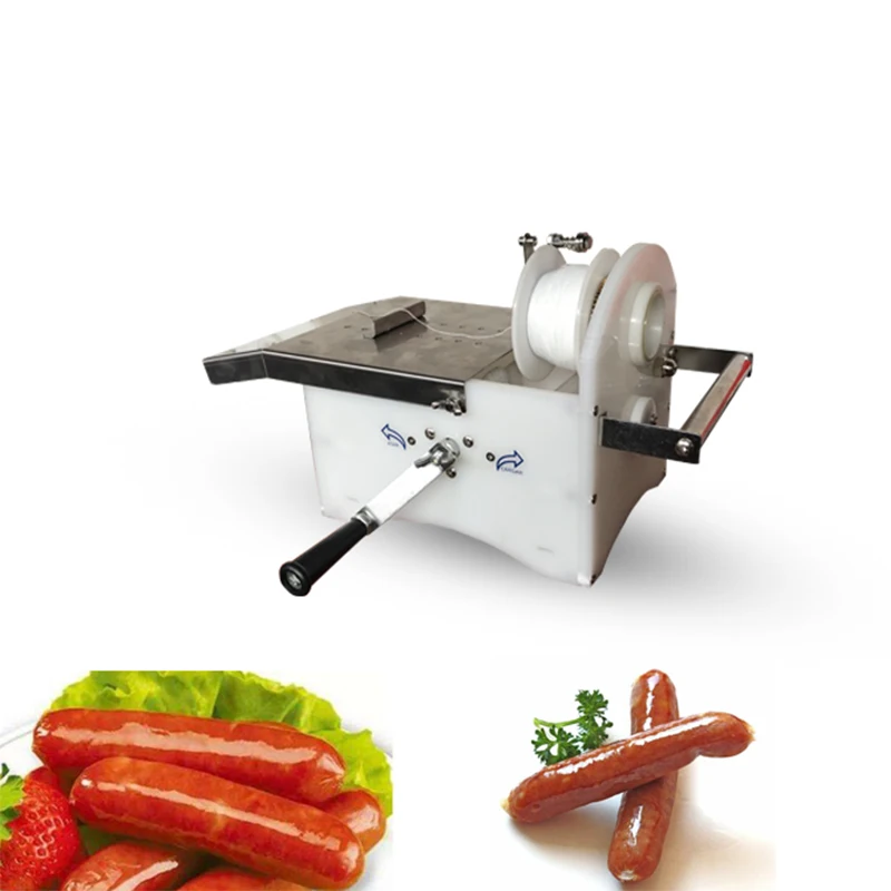 

Manual Sausage Binding Machine Stainless Steel Sausage Tying machine Hand Sausage Linker Knot Machines