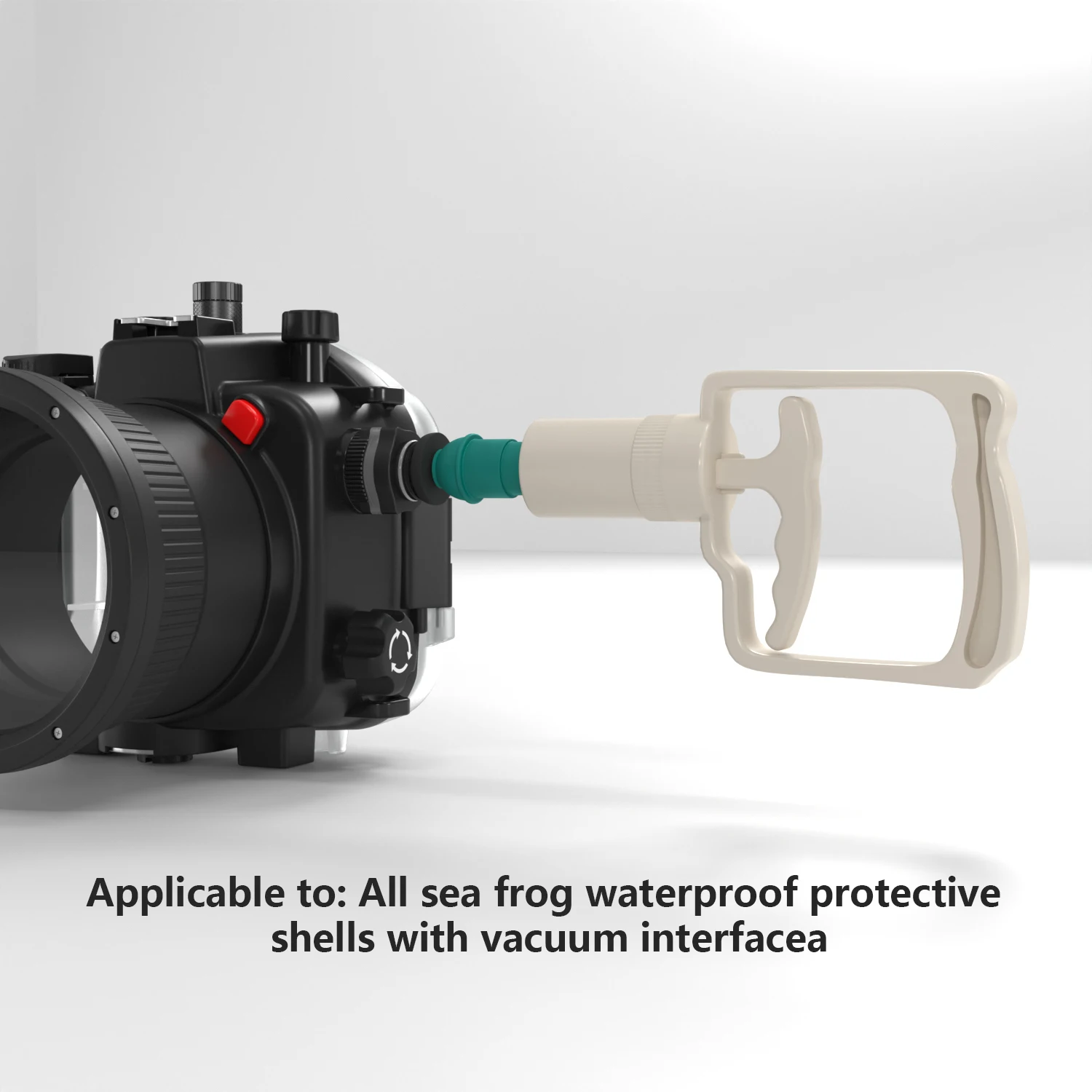 Seafrogs VP100-PLUS Enhanced Version Waterproof Vacuum Pump Handle Test System for Underwater Camera Housing