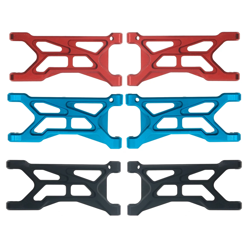 Aleación 2 unids/set brazo de suspensión inferior trasero a-arm para 1/10 ARRMA 3s y Mega550 Vorteks Senton Granite old Big Rock upgrade part