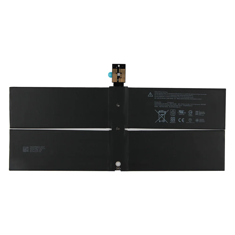 Replacement Battery DYNK01 for Microsoft Surface 1st Gen 1769 2017 G3HTA036H 5970mAh 8.8V With Tools