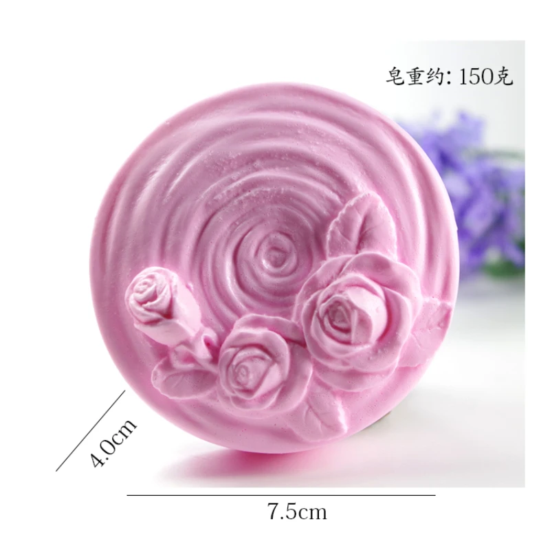 Rose Flower 3D Handmade DIY formy silikonowe mydło formy rzemiosło żywiczne kremówka formy do dekoracji wypieków robienie mydła narzędzia