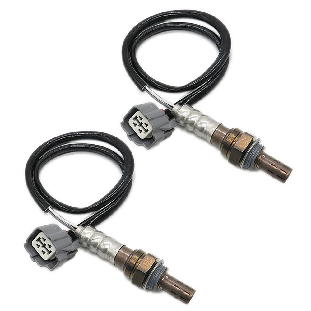 2pcs Upstream Downstream Oxygen O2 Sensor for Honda Civic D17A2 Acura EL 2001 2002 2003 1.7L Front Rear Car Accessories