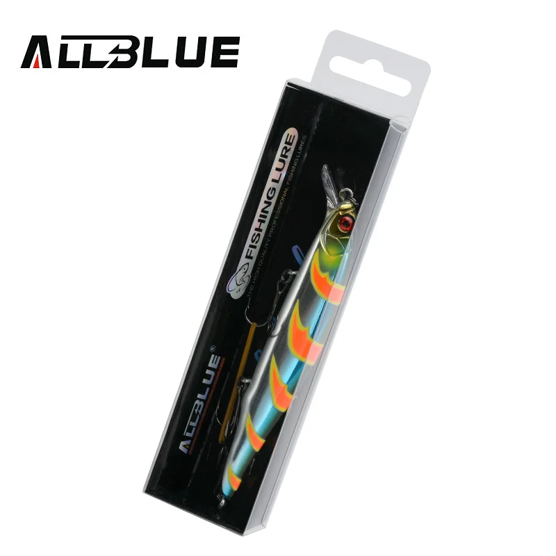 ALLBLUE MOHIST 130F Jerkbait Fishing Lure 130mm 20g Rapid Floating Wobbler Shallow Diving Minnow Pike Bait Fishing Tackle Hooks