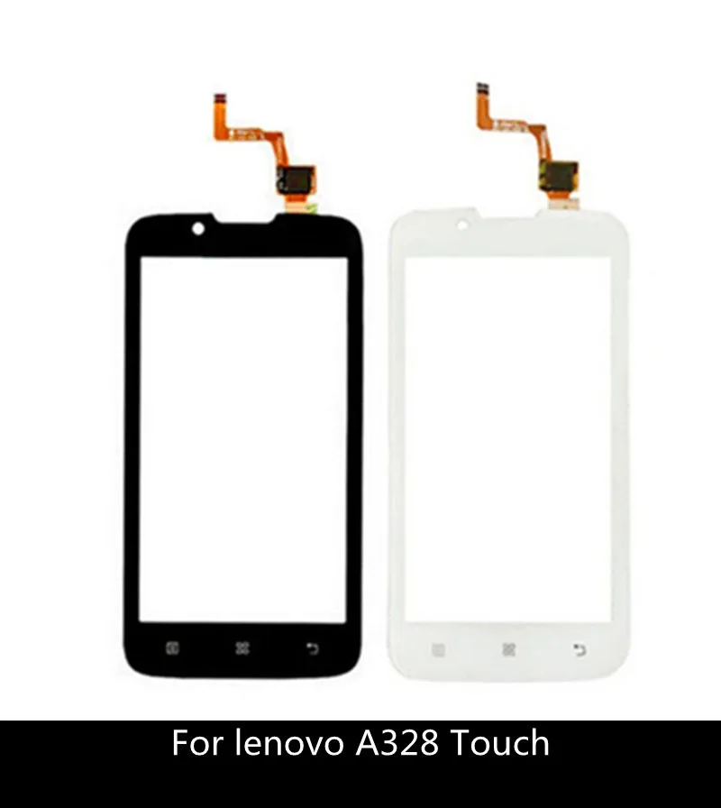 4.5 inch Mobile Phone Touch Panel Sensor For Lenovo A328 A 328 A328t Touchscreen Digitizer Replacement Outer Front Glass Screen