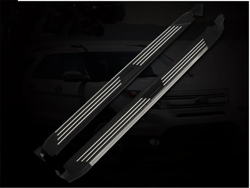 Running Boards Auto Side Step Bar Pedals High Quality Grain Design Nerf Bars For Ford Explorer 2011 2012 2013 2014 2015