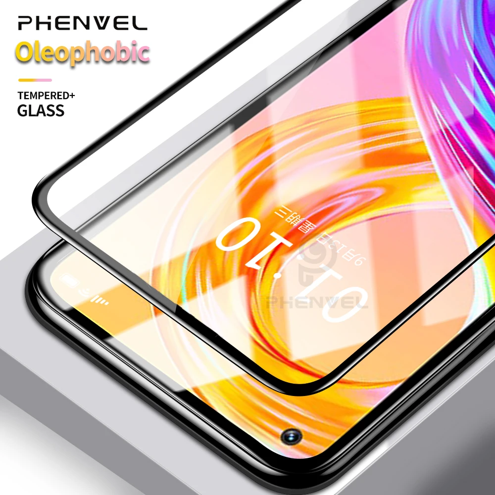 Oleophobic Glass For Realme 6 7 6S 6i 7i 7 8 Pro Anti Explosion Tempered Glass Screen Protector