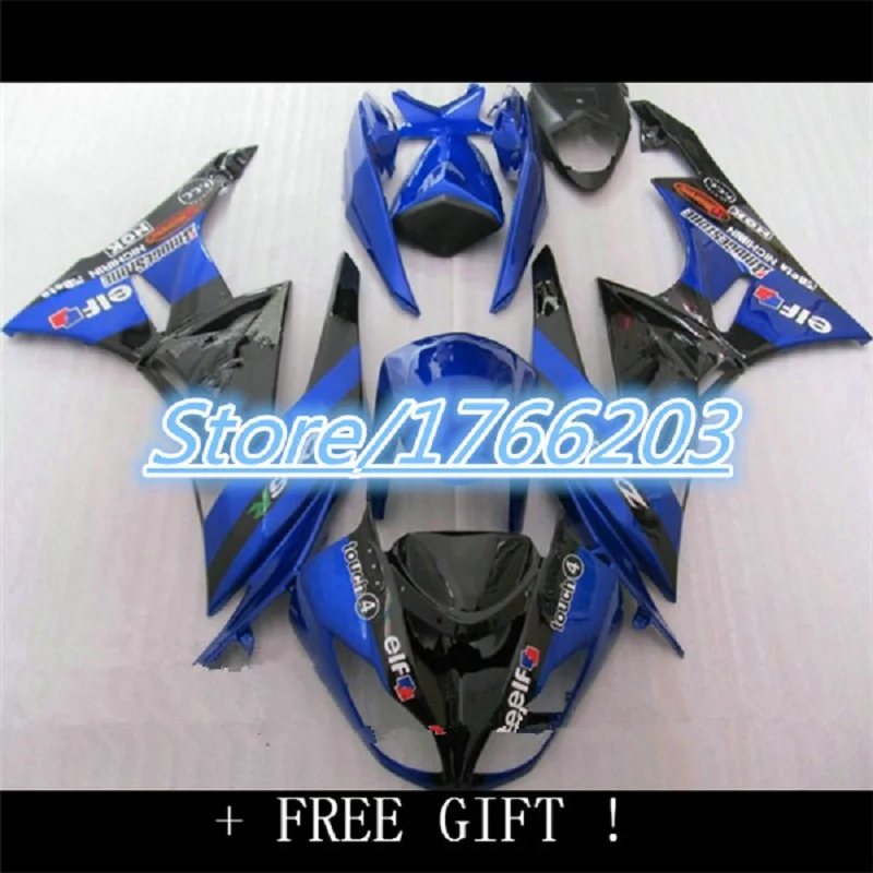 

Fairings Fit for Kawasaki NINJA ZX6R ZX-6R Year 09-12 ZX6R 2009 2010 2011 2012 ABS Blue Black Motorcycle Fairing Kit Bodywork