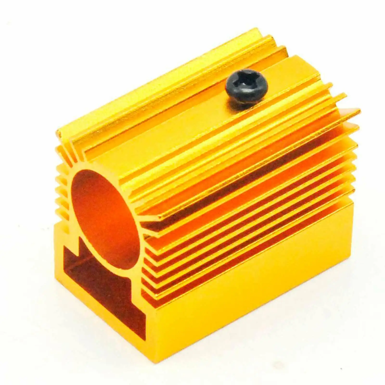 5Pcs Gouden Kleur Aluminium Radiator Heatsink 20X27X50Mm Voor 12Mm Laser Module