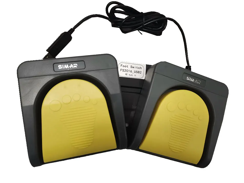 2 key  USB wire foot pedal  controller for teleprompter