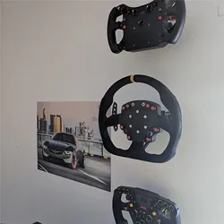 Soporte de montaje en pared, extrusor con tornillos para volante FANATEC, accesorios de fijación